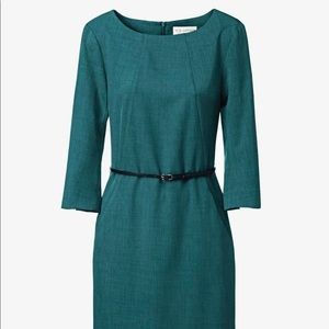 MM Lafleur Etsuko Dress, deep teal, 16, EUC